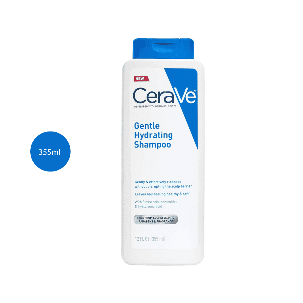 CeraVe Gentle Hydrating Shampoo (355ml)