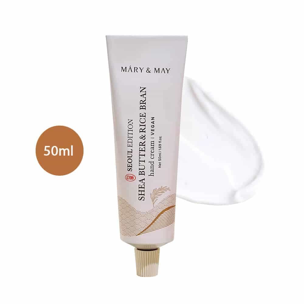 Mary&amp;May SHEA BUTTER &amp; RICE BRAN Hand Cream (50ml)