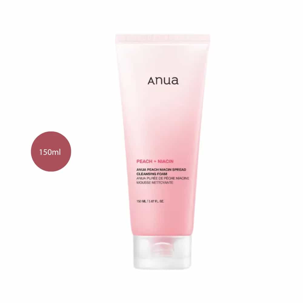 Anua Peach Niacin Spread Cleansing Foam (150ml)