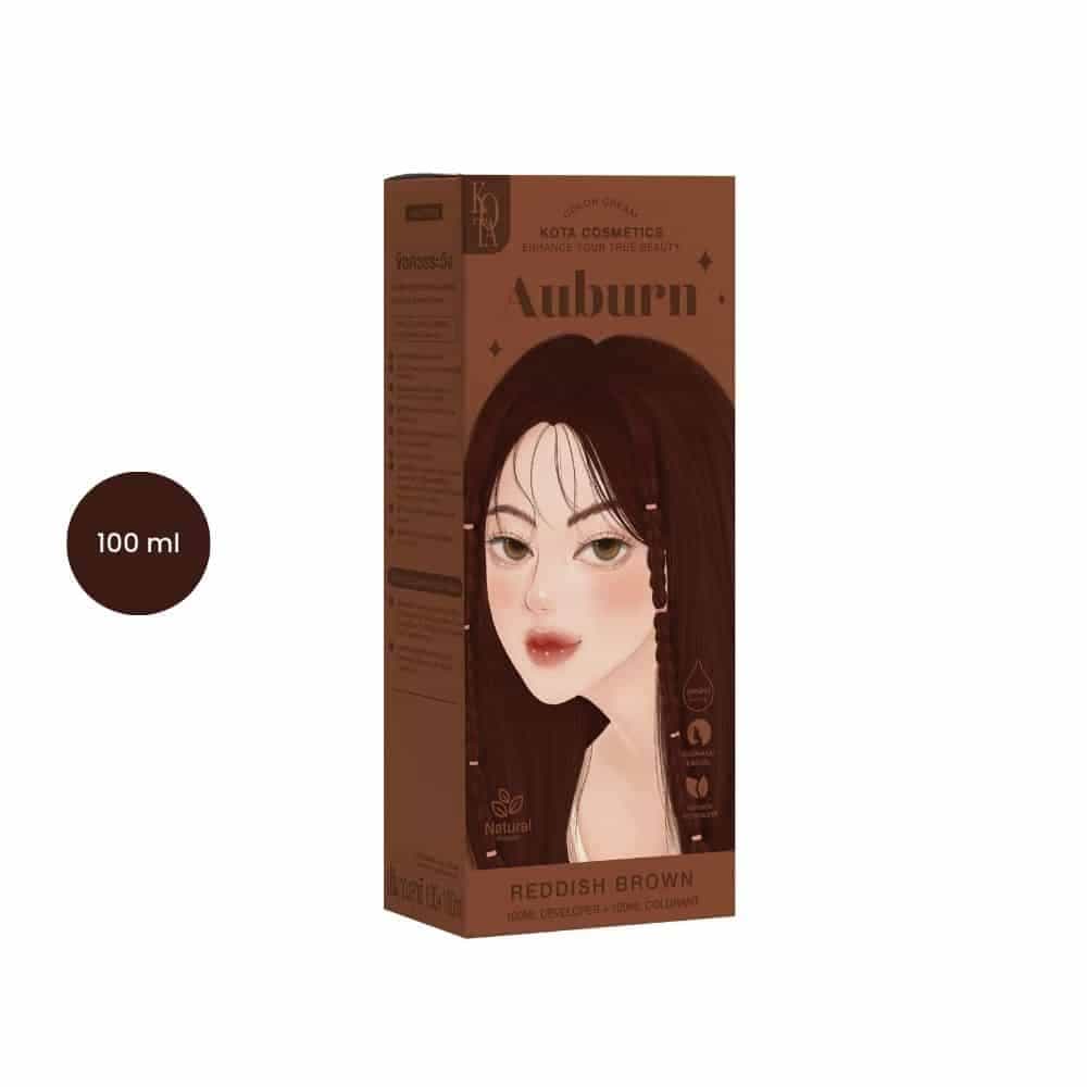Kota Cosmetics Hair Color Cream - Auburn (100 ml)