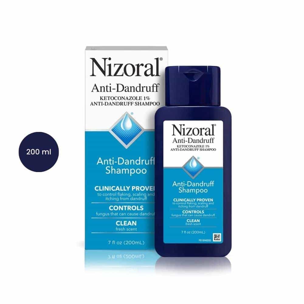 Nizoral Anti-Dandruff Shampoo with 1% Ketoconazole (200 ml)