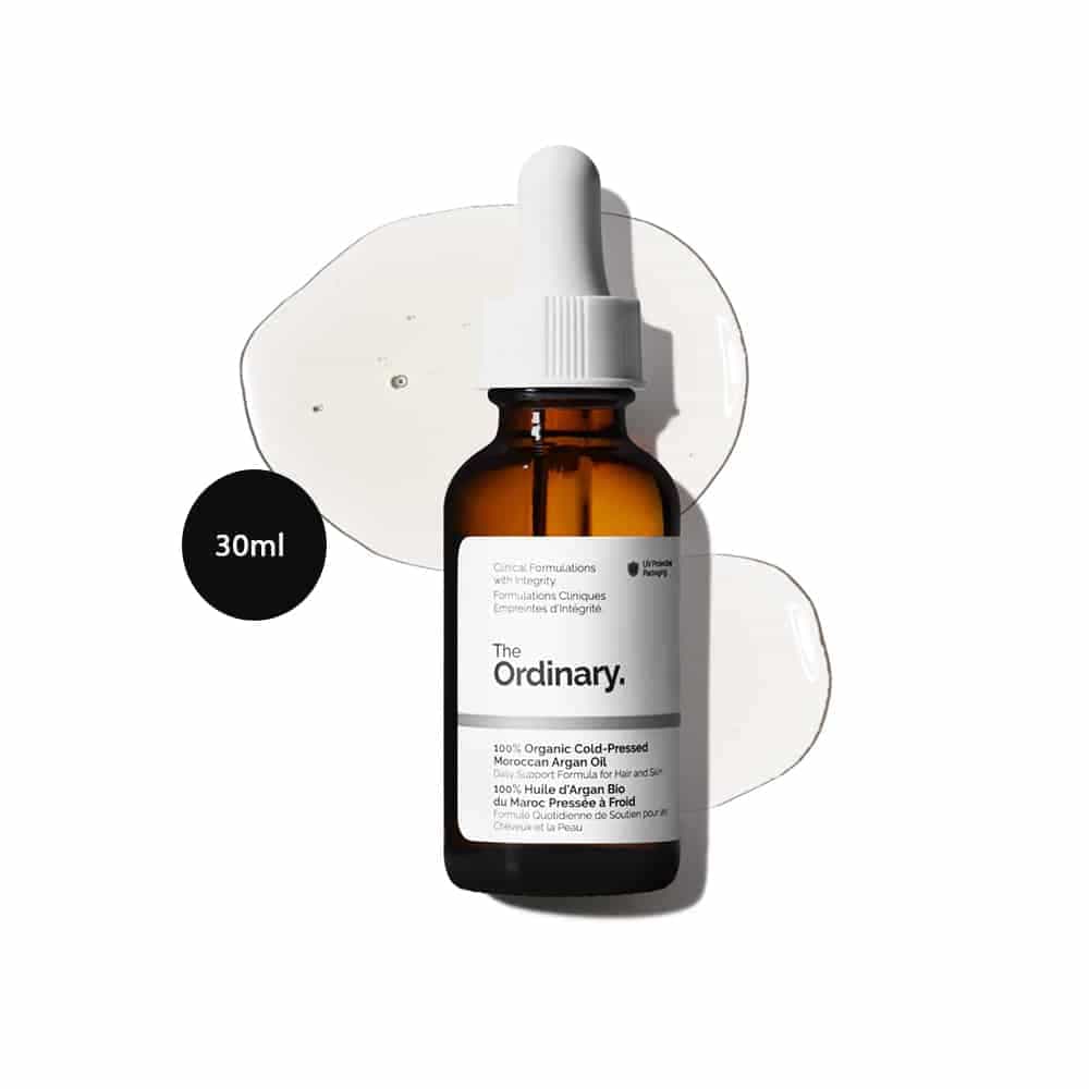 The Ordinary 100% Organic Cold-Pressed Moroccan Argan Oil (30ml)