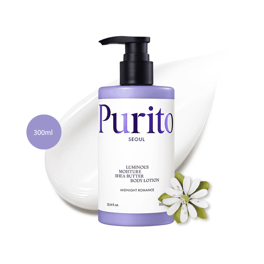Purito Seoul Luminous Moisture Shea Butter Body Lotion - Midnight Romance (300ml)